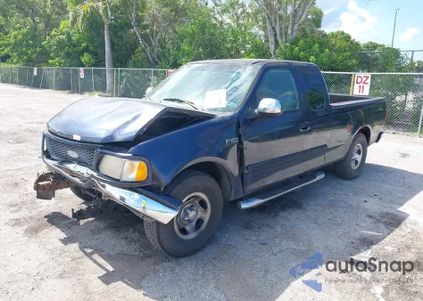 2002 Ford F-150 Xl/Xlt из США, поврежденный, VIN 1FTRX17292NA32404